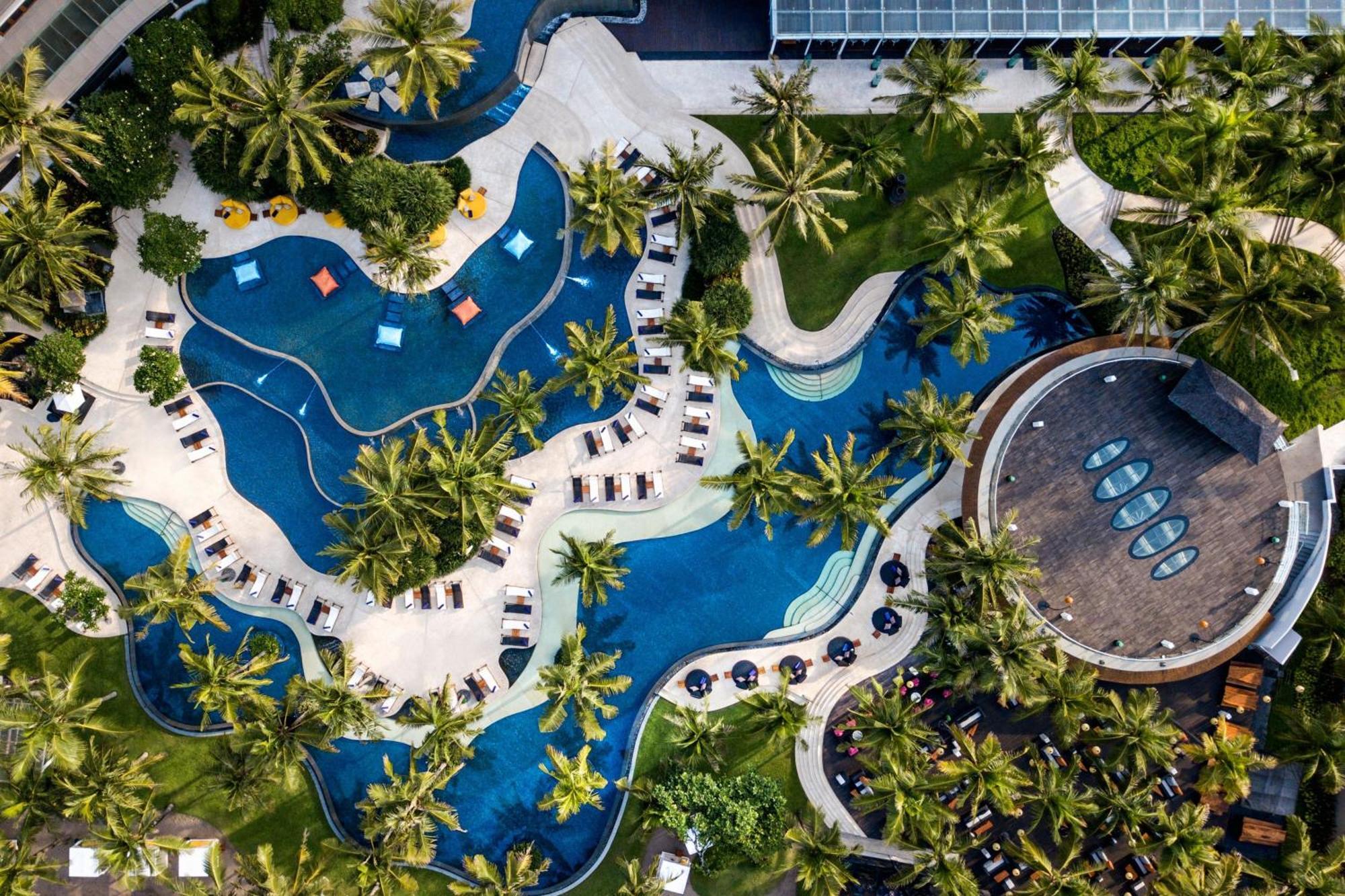 W Bali - Seminyak Hotel Exterior photo Aerial view of the park